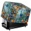 Housse de grille-pain à fleurs de paon en polyester 4 tranches 1