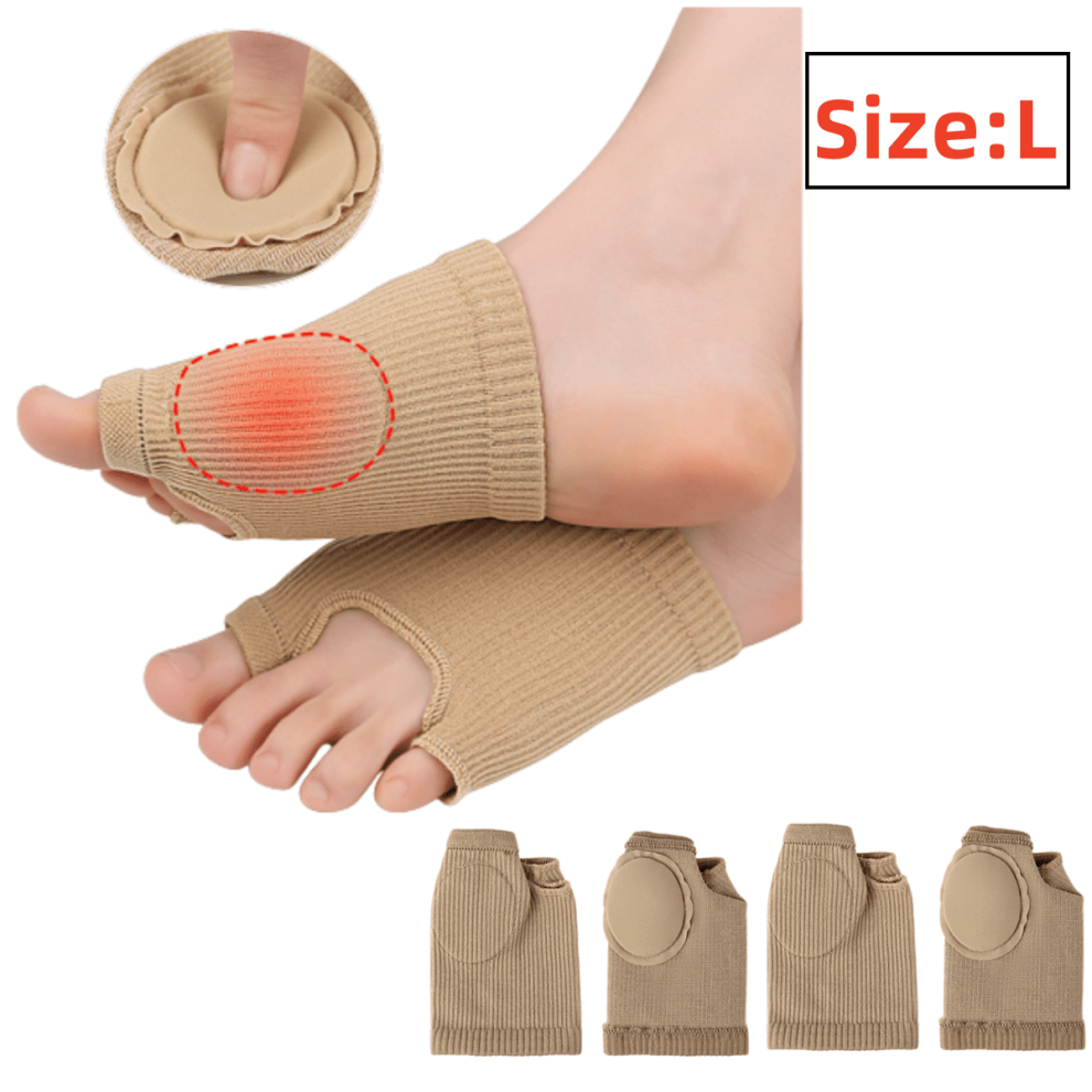 Bunion Corrector Sleeve with Gel Pad Size L 2 Pair