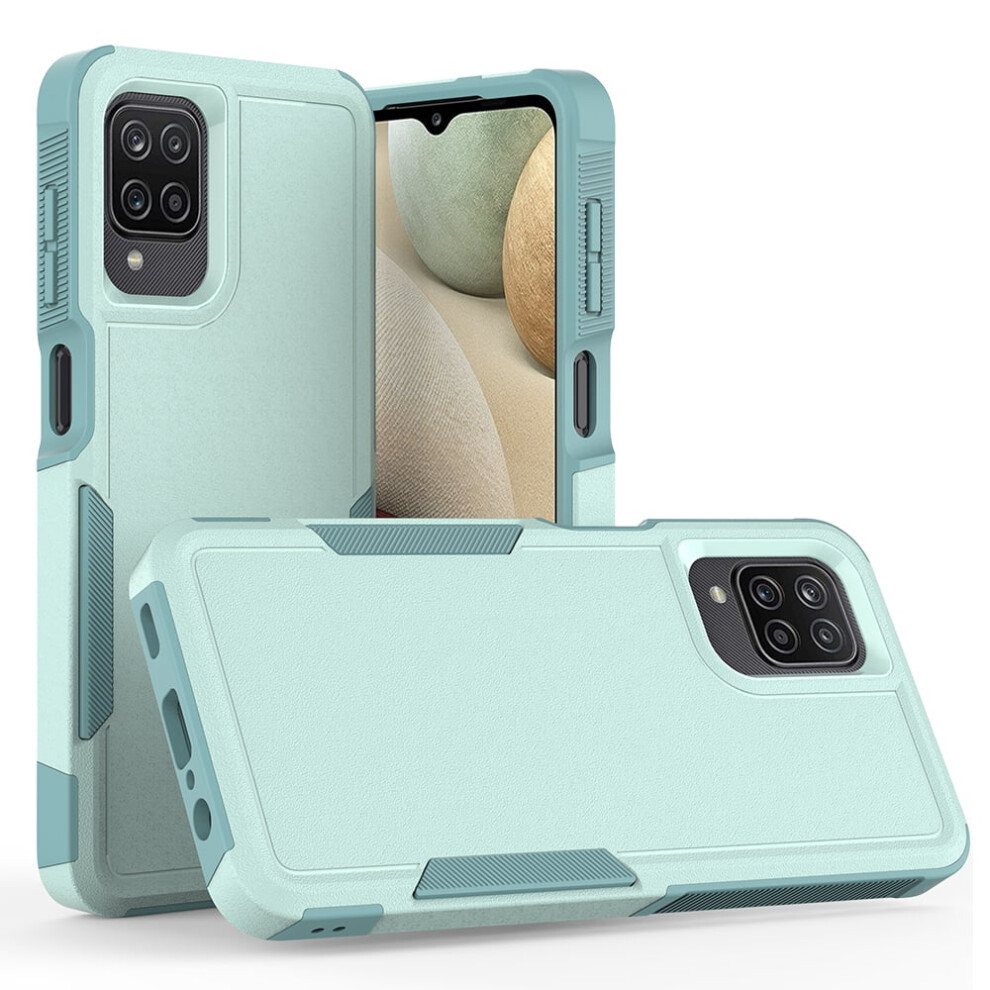 Defender Case For Samsung Galaxy A12 6.5" Light Heavy Green 9180435653963