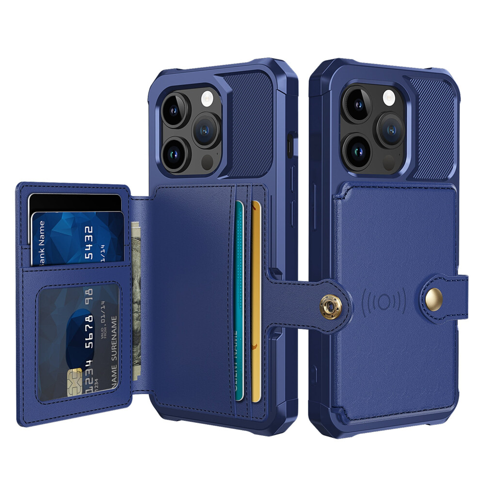 Iphone 15 Pro Max Case With Card Holder Shockproof Magnetic 919886039595