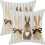Easter Pillow Covers 18x18 Inch Set of 2 1