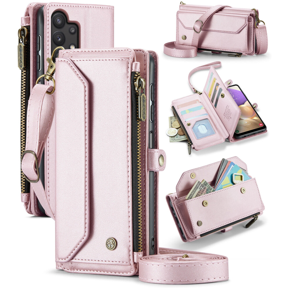 Caseme Leather Wallet Case For Samsung Galaxy A32 5G With 9558830540513