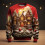 Felpa da uomo con Babbo Natale, maniche lunghe, girocollo, pullover natalizio 2