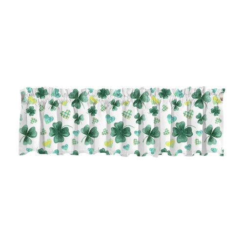 Rideau occultant pour la Saint-Patrick, en polyester avec œillets pour tringle ou 1