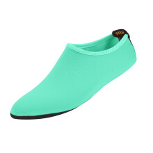 Kids Water Shoes Barefoot Quick-Dry Aqua Socks Mint Green