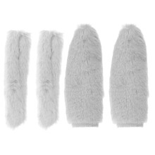Tacar Láimhseálacha Rothar Plush Liath Te, Tacar Ionsú Turraing