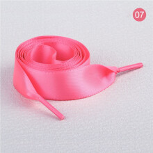 Satin Ribbon Shoelaces 3/4 inch Wide 2 Pairs 47.24 inches