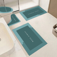 Ensemble de tapis de bain absorbants, à séchage rapide et antidérapants (4 pièces)