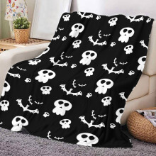 Koc klimatyzacyjny z flaneli na Halloween 28x39 cali
