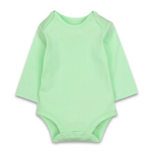 Unisex detské body, jednofarebný overal, 0-24 mesiacov