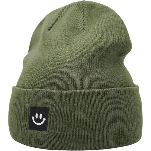 Unisex babymössa, mjuk stickad vintermössa