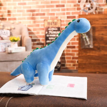 Mini dinosaurus speelgoedset, zacht PP-gevuld, 35x20x5cm, 280g