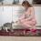 Red Wine Kitchen Rug Set Microfiber Non-Skid 17x47+17x30 4