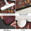Red Wine Kitchen Rug Set Microfiber Non-Skid 17x47+17x30 5