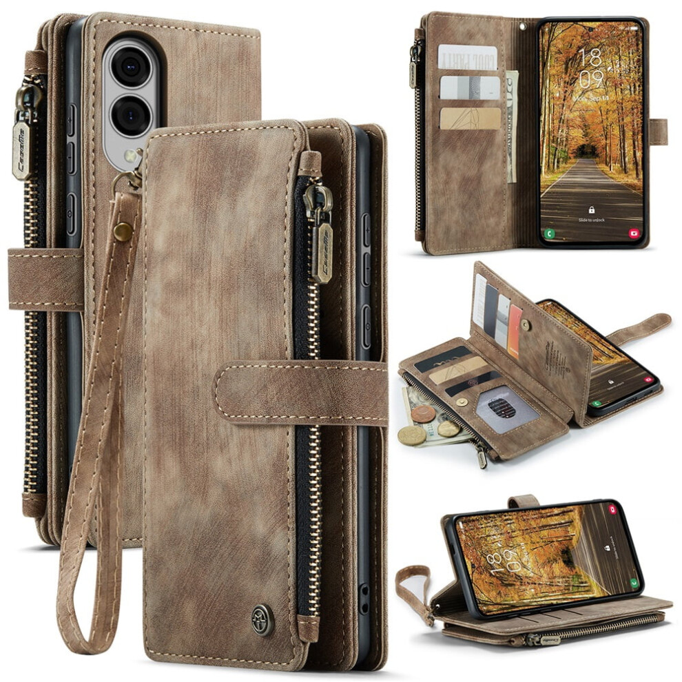 Caseme Wallet Case For Samsung Galaxy S25 Edge Pu Leather 9087558913298