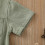 Toddler Jumpsuit Solid Color Button-Down Collared Jeans 5
