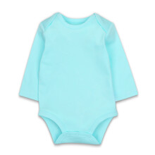 Unisex detské body, jednofarebný overal, 0-24 mesiacov