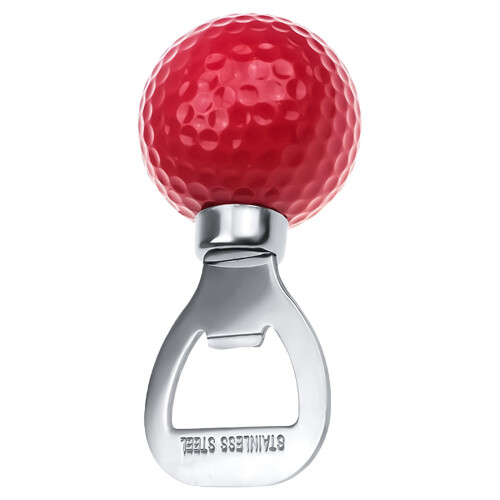 Golfboldåbner i rustfrit stål 1,65 x 3,54 tommer