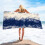 Serviette de plage en microfibre grande, séchage rapide et douce, 76 x 152 cm 1
