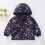 Imperméable léger à capuche et fermeture éclair pour tout-petits 2