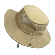 Rybářský klobouk Bucket Hat Voděodolný prodyšný Široký kšiltovka