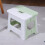 Foldable Stool Plastic Portable 8.66x7.09x7.68 in 4