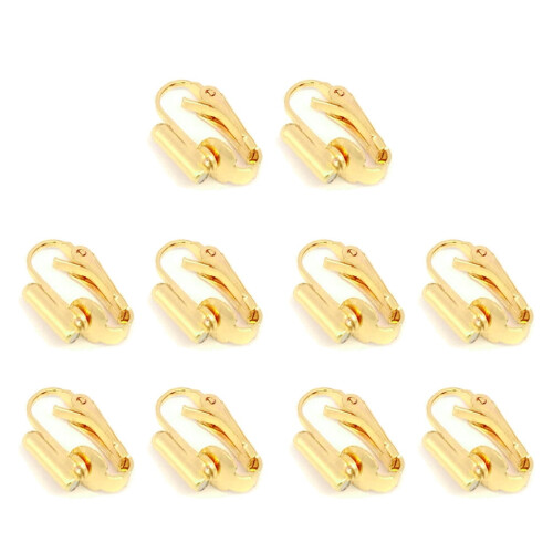 Composants de conversion de boucles d'oreilles à clip pour oreilles non percées