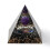 Ametyst Orgonit Pyramide Energigenerator 60x60x59mm 2 stk 1