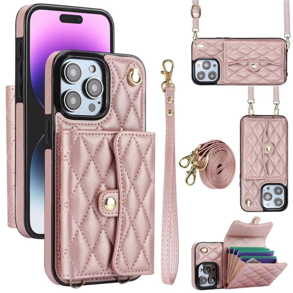 Rfid-Blocking Magnetic Flip Wallet Case For Iphone 15 Pro 9336866144932