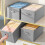 Förvaringslåda i non-woven med handtag, vikbar, 1-pack 7