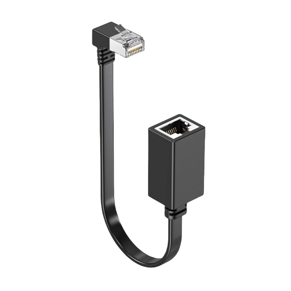 Cat7 Ethernet Extension Cable Shielded Male To Female Gold 974856936823