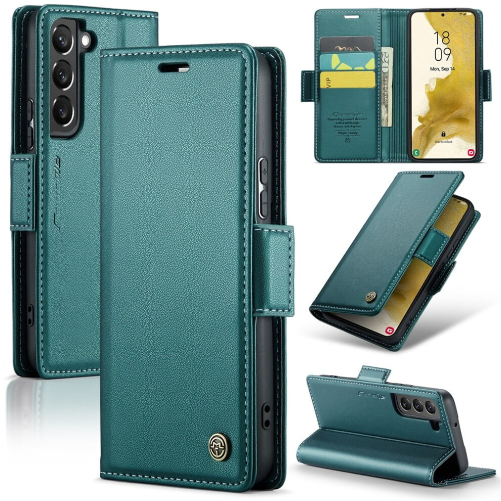 Caseme Leather Wallet Case For Samsung Galaxy S22 5G With 9336866129649