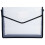 Heavy Duty Plastic Expanding File Folder Legal Size Black 5