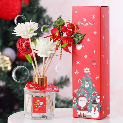Aromatherapy Diffuser Set Glass Holiday Fragrance 50ml 1
