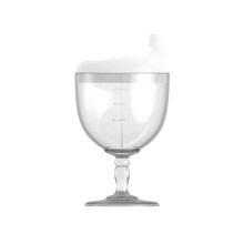 Baby Sippy Cup with Stem 5.5 x 2.2 in BPA-Free Plastic