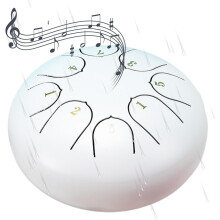 Rain Drum 6-inch 8-note Chakra Garden Outdoor Waterproof