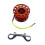 Scuba Diving Reel with Double-Ended Bolt Snap Orange 4