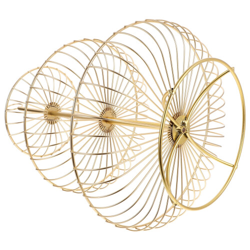 Fruit Storage Basket Iron with Air Circulation 1 Pack 2