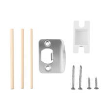 Door Strike Plate Repair Kit Standard Latch Restorer