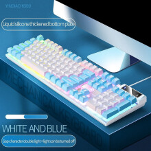 Gaming Keyboard Wired Mechanical Feel 104 Keys