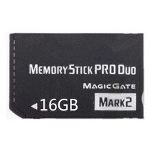 Speicherspielkarten 16GB Geeignet für Memory Stick Pro MS PRO Duo Speicherkarte Gaming-Zubehör