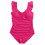 Women's Tummy Control One-Piece Swimsuit Long Torso Curvy 5