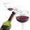 2X Red Wine Aerator, Portable Bottle Pourer and Quick Decanter, Glass, Peach Shape 3