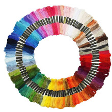 Embroidery Threads Polyester Floss Set 55 or 105 Pcs