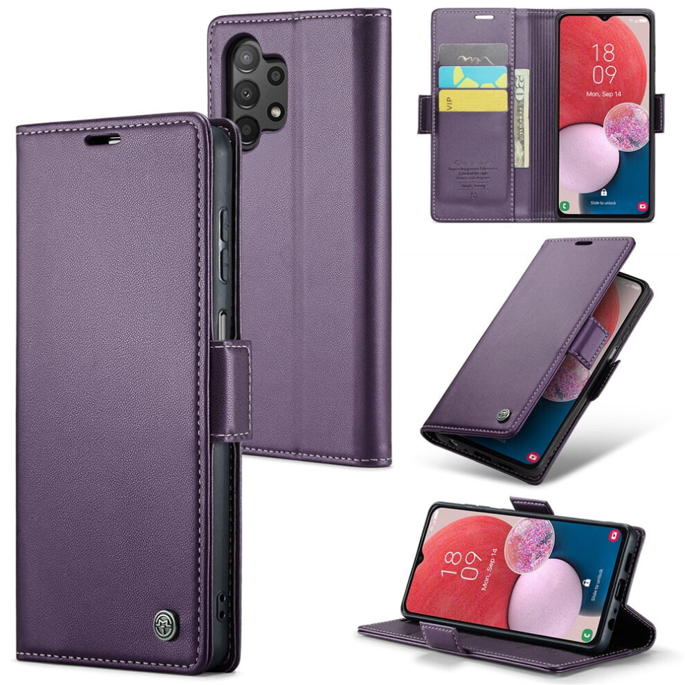Caseme Leather Wallet Case With Rfid Blocking For Samsung 9130661416696