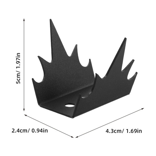 Security Fence Spikes Animal Deterrent Garden 1