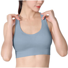 Women's Strappy Padded Push-Up Sports Bra