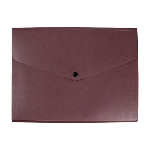 Expanding Plastic File Folder A4 5-Pocket with Snap Closure