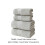 Ensemble de serviettes de bain en coton Elainilye, 4 pièces 7