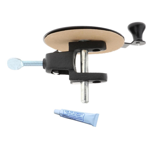 Pool Cue Tip Polishing Kit with Glue 10g 1